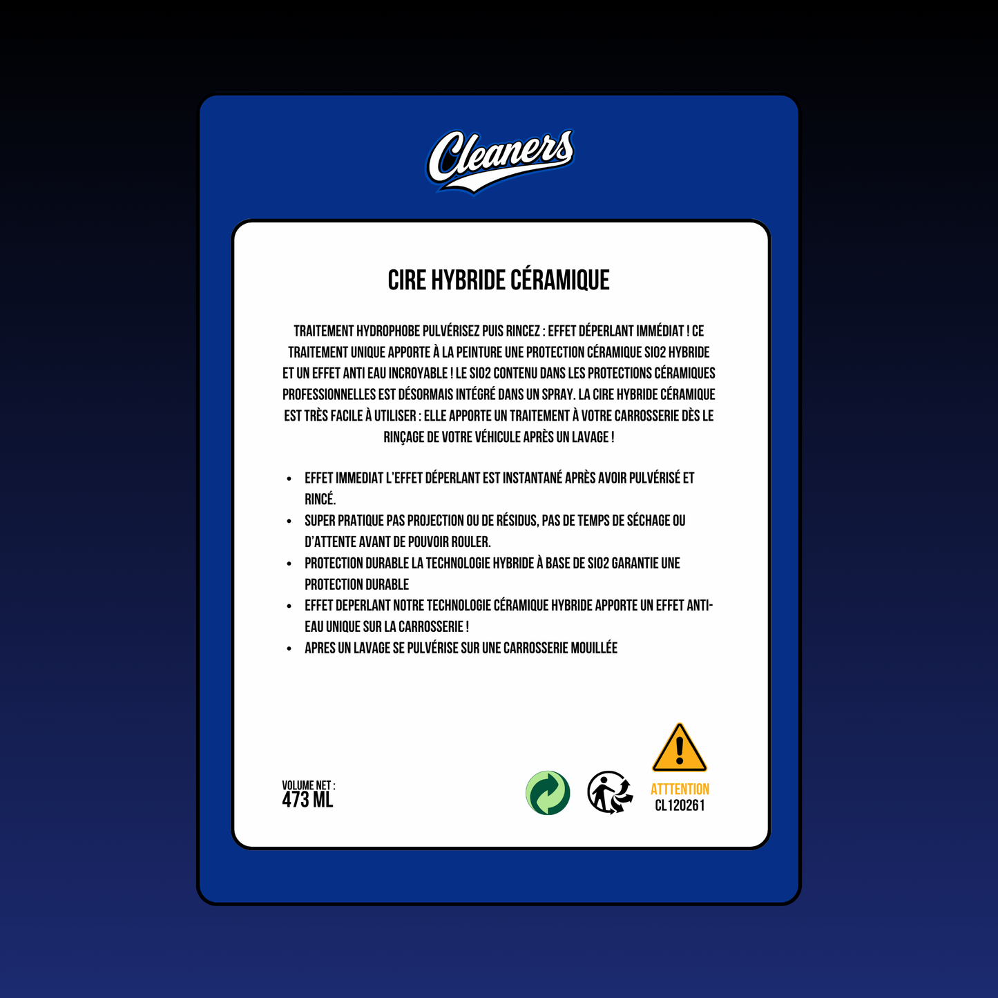 Cire Hybride Céramique 473ml