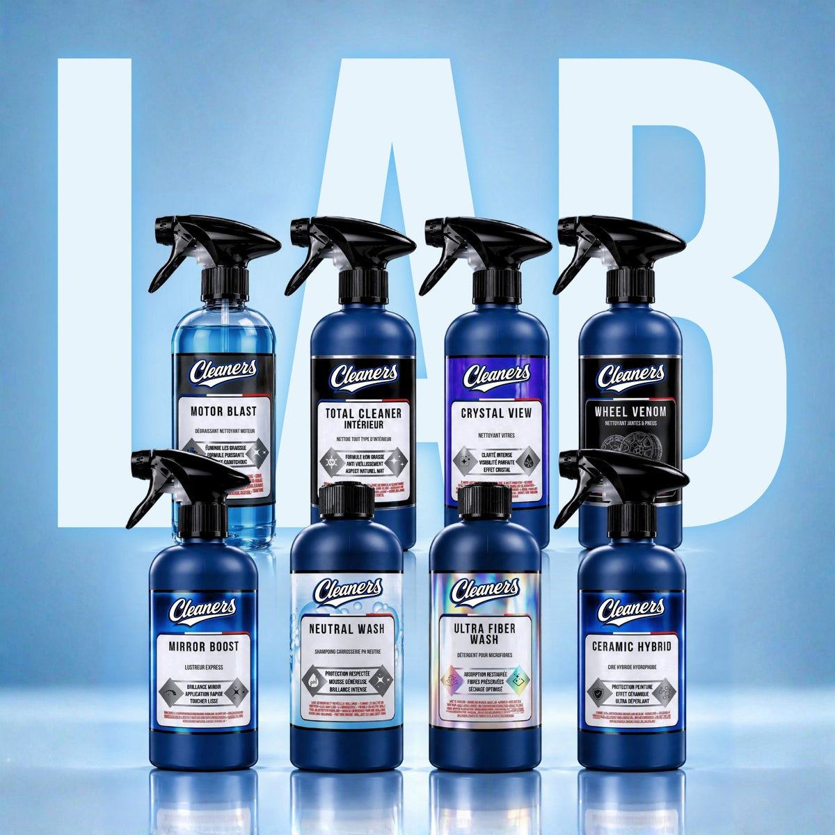 Pack LAB - 8 Detailing Formulas